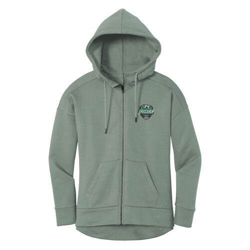 Women's Perfect Weight® Fleece Drop Shoulder Full Zip Hoodie Thumbnail